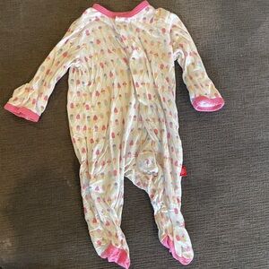 Magnetic Me Ice Cream Print Footie